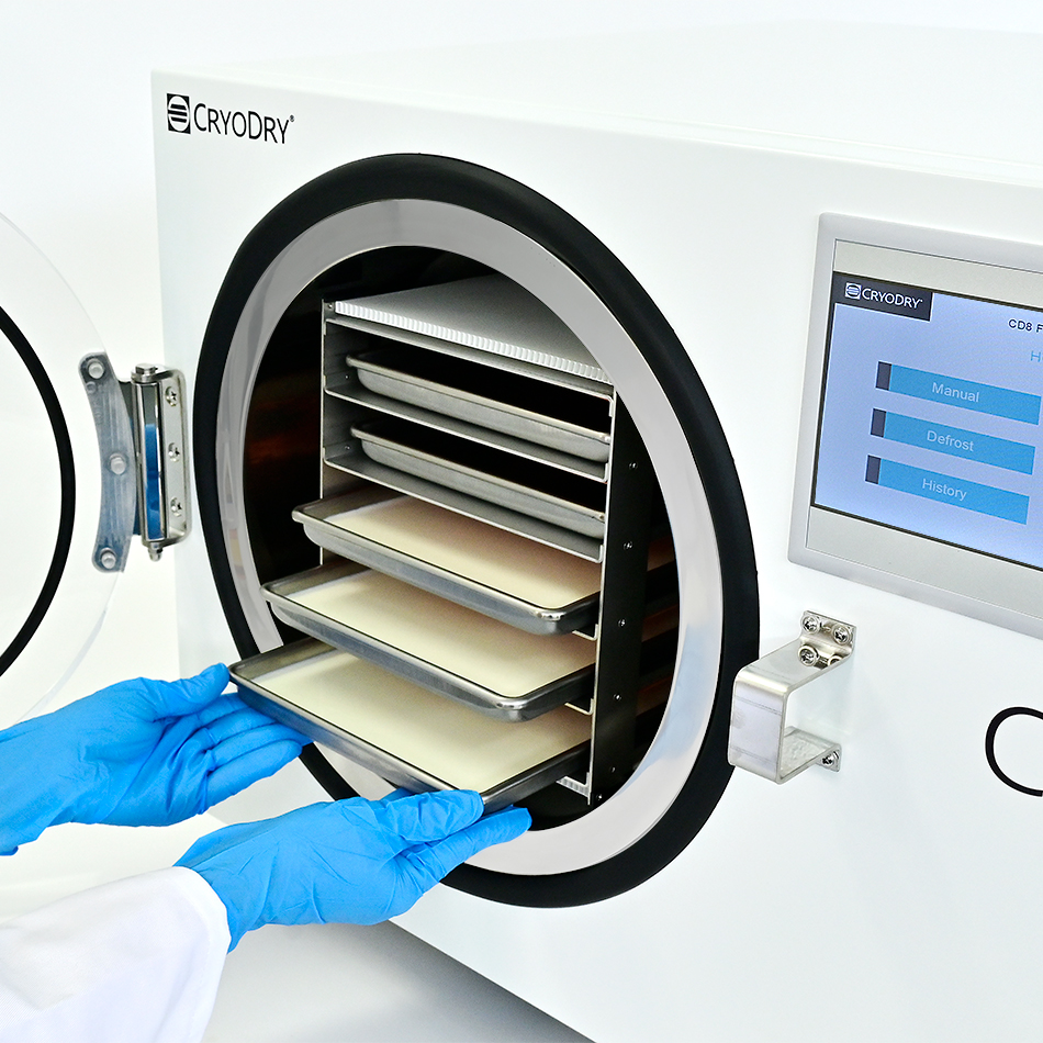 CryoDry® Fast & Safe Benchtop Freeze Dryers