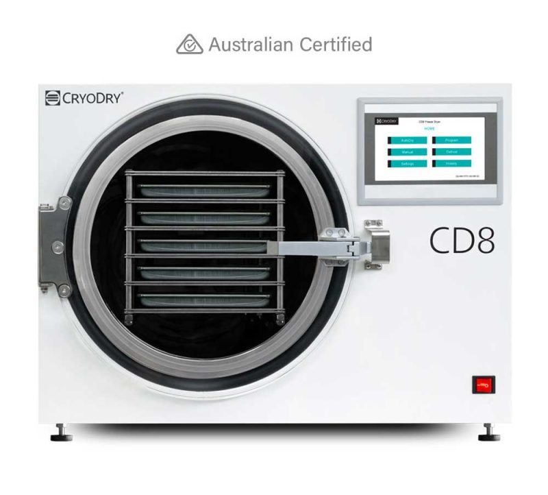 Freeze Dryer Australia CryoDry CD8 Freeze Dryer