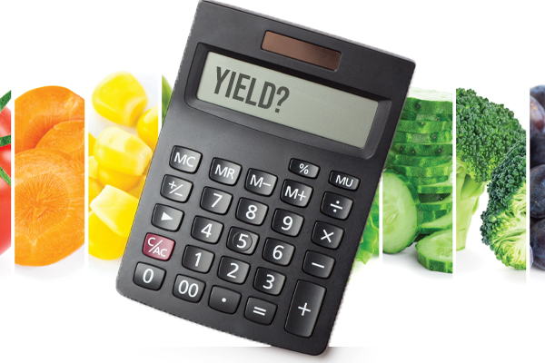 Freeze drying food yield calculator