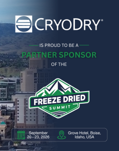 CryoDry at Freeze Dried Summit
