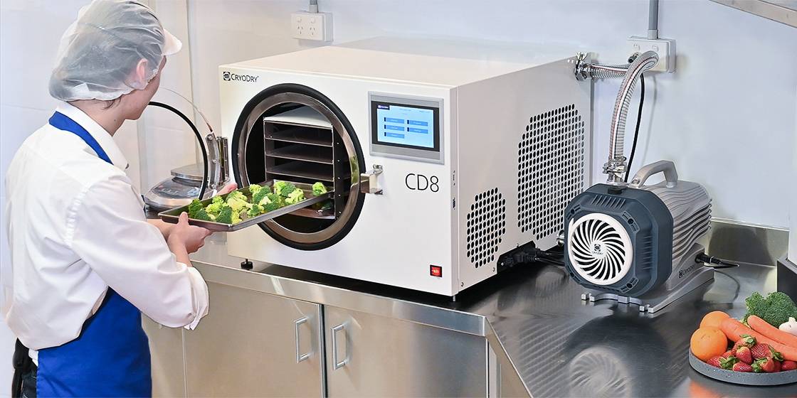 Freeze Drying Food with CryoDry CD8 Freeze Dryer